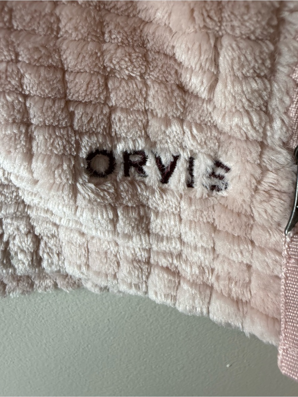 Orvis Plush Quarter-Zip Pullover Jacket - Dusty Pink - Picture 4 of 8